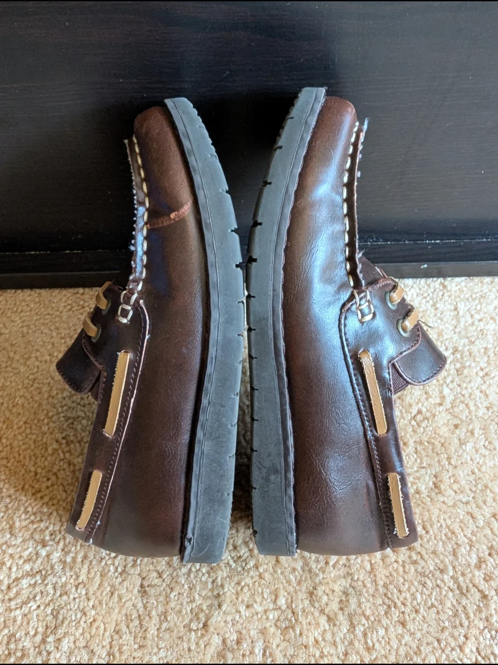 Kenneth Cole Reaction Flexy Rock Brown Slip-On Loafers 13Y